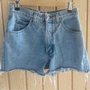 Denim High Waist Shorts